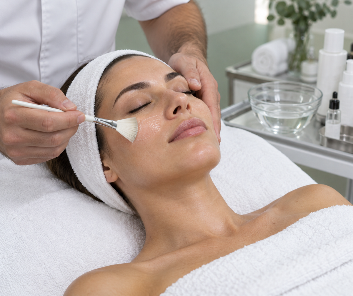 Professional Glycolic Peel treatment